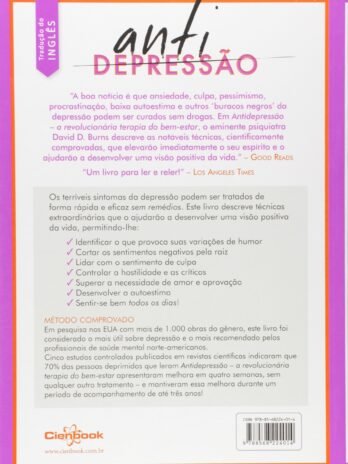 Antidepressão – A Revolucionária Terapia do Bem-estar