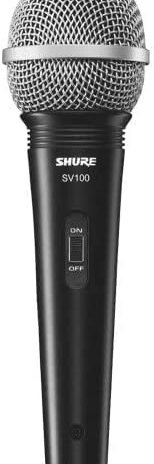 Shure SV100 Microfone de Mão Dinâmico Cardióide para Voz