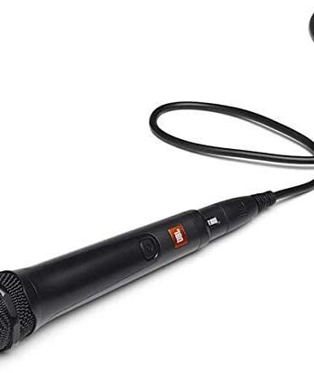 Microfone de Mão com Fio JBL PBM100 Preto