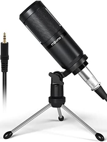 Microfone Condensador de Gravação AU-PM360TR MAONO
