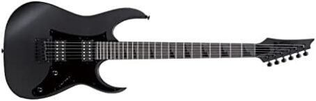 Ibanez GRG guitarra elétrica de corpo sólido de 6 cordas, direita, preta plana, completa (GRGRGR131EXBKF) - Image 2