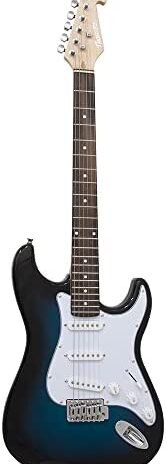 Kit Guitarra Elétrica TEG 300 Azul com Capa Thomaz