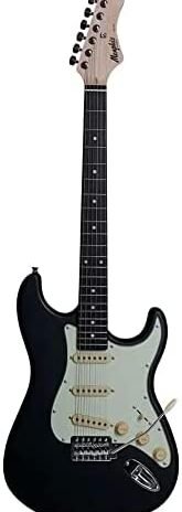 Guitarra elétrica Black MG-30 Memphis