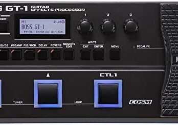 Gt-1 | Pedaleira Multiefeito para Guitarra Boss Gt-1
