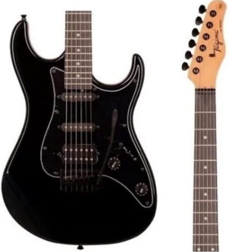 Guitarra elétrica TG-520 Black Woodstock Series Tagima - Image 7
