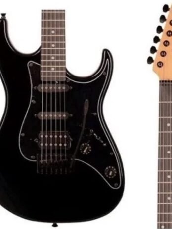 Guitarra elétrica TG-520 Black Woodstock Series Tagima